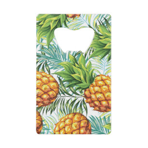 Ananas vintage : Motif Floral sans joint.