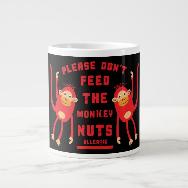 Anaphylaxie Nut Allergies Café Mug (Devant)
