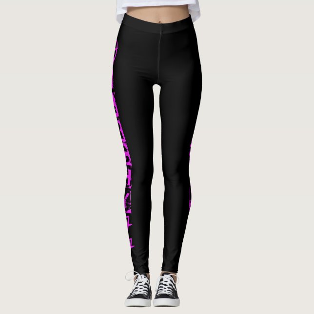 Anarchie 77 (PINK) Leggings (Devant)