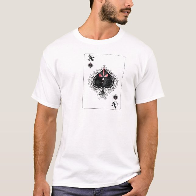 anarchie de T-shirt de pelles (Devant)