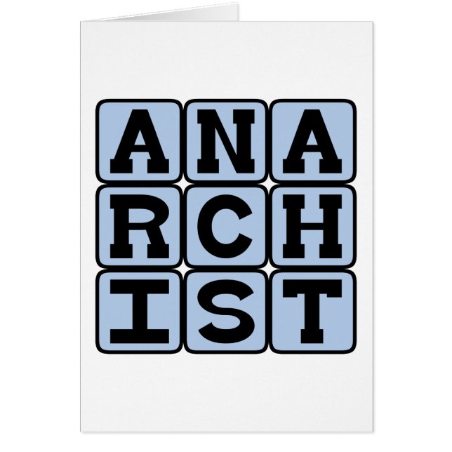 Anarchiste, personne subversive (Devant)