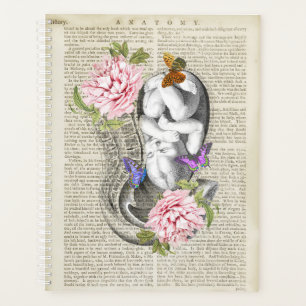 Anatomie de la grossesse Art floral