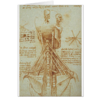 Anatomie du cou par Leonardo da Vinci C. 1515
