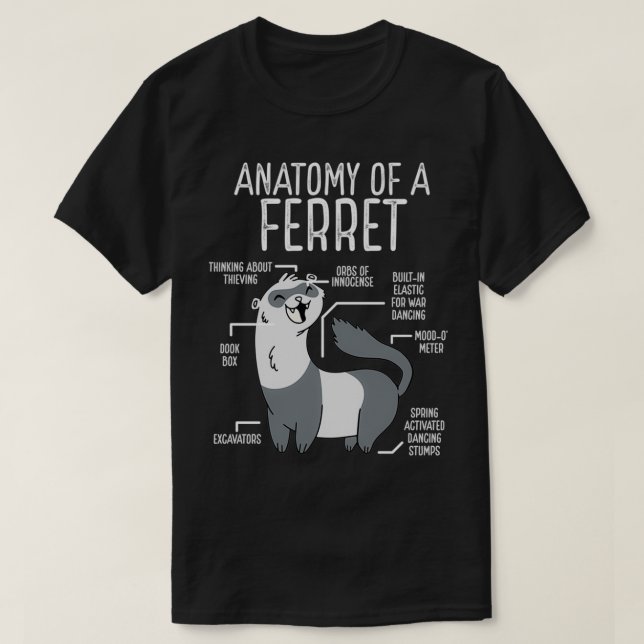 Anatomie d'un furet Essential TShirt (Design devant)