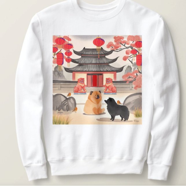 ANCESTRAL HOMAGE chow t-shirts pour chiens (Créateur téléchargé)