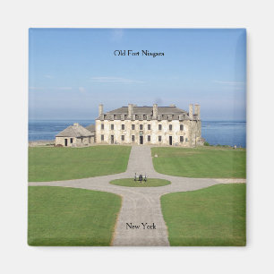 Ancien aimant carré des casernes du Fort Niagara