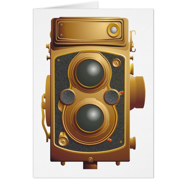 Ancien appareil photo Steampunk (Devant)