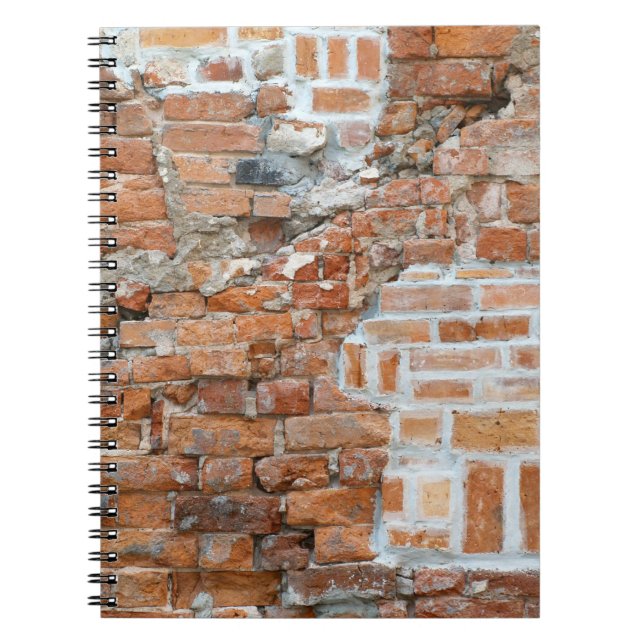 Ancien Carnet de mur en briques (Devant)