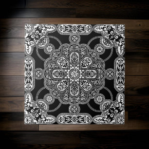 Ancien carreau en céramique romaine