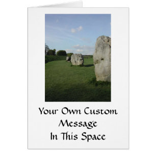 Ancien Cercle De Pierre. Avebury, Wiltshire, Angle