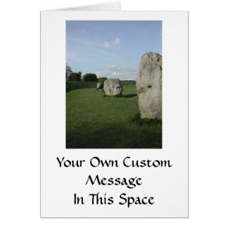 Ancien Cercle De Pierre. Avebury, Wiltshire, Angle