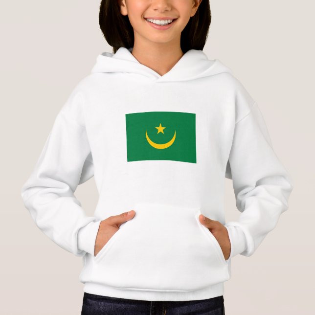Ancien drapeau de Mauritanie (Devant)