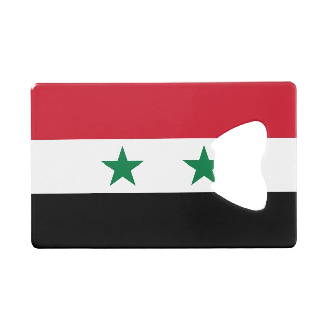 Ancien drapeau de Syrie (Devant (Horizontal))