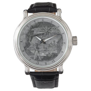 Ancien Emblème - Ancien Astronome Montre Poignée