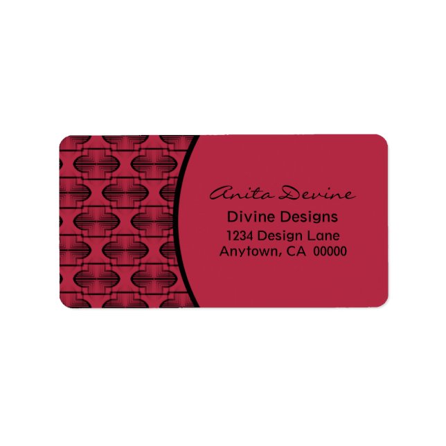 Ancien Étiquette de adresse Arches (Devant)