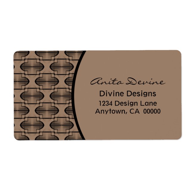 Ancien Étiquette d'expédition Arches (Devant)