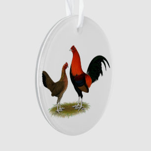 Ancien jeu anglais Bantams : BB Red Pair