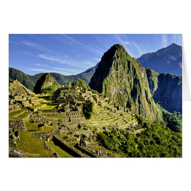 Ancien Machu Picchu, dernier refuge des (Devant horizontal)