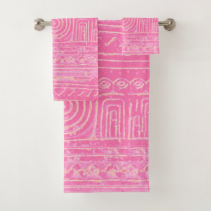 Ancien Motif mésopotamien sumérien rose