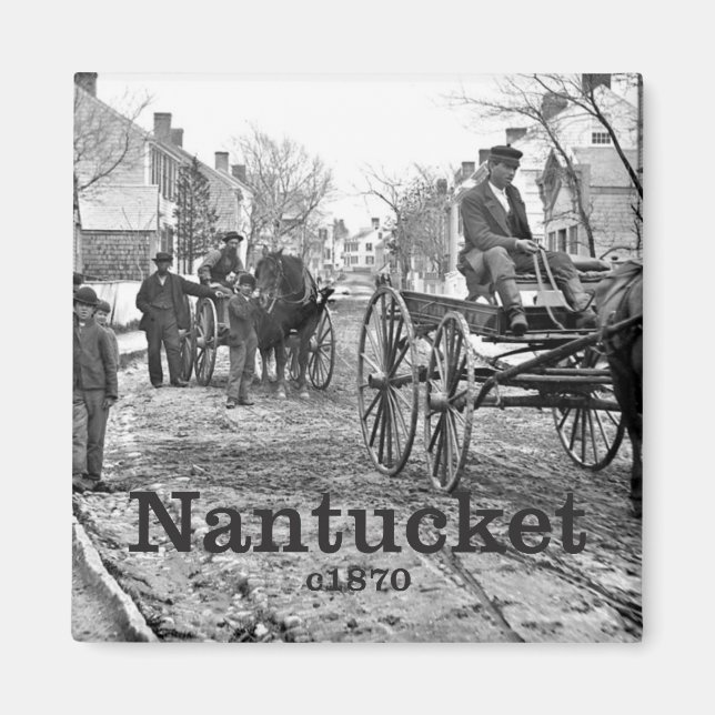 Ancien Nantucket Photo Magnet souvenir (Devant)