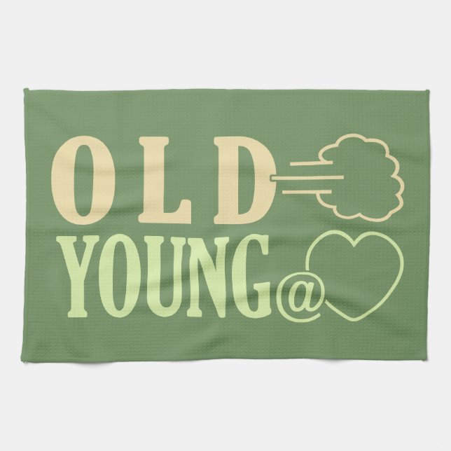 Ancien panier serviette personnalisée (Horizontal)