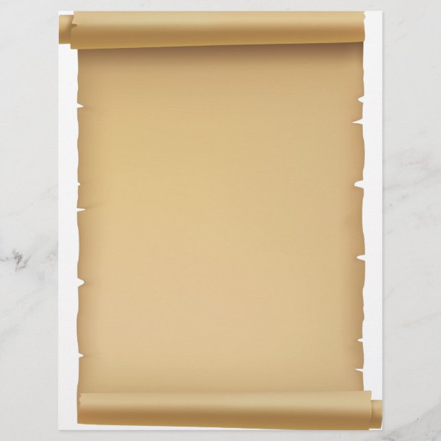 Ancien papier de parchemin Vintage (Devant)