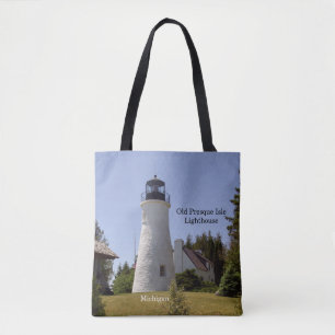 Ancien phare de Presque Isle sur tout le sac fourr