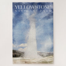 Ancien puzzle fidèle, Puzzle Yellowstone 20"x30"