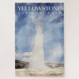 Ancien puzzle fidèle, Puzzle Yellowstone 20"x30"