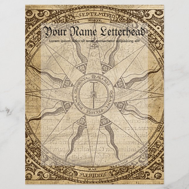 Ancien Rose Compass (Devant)