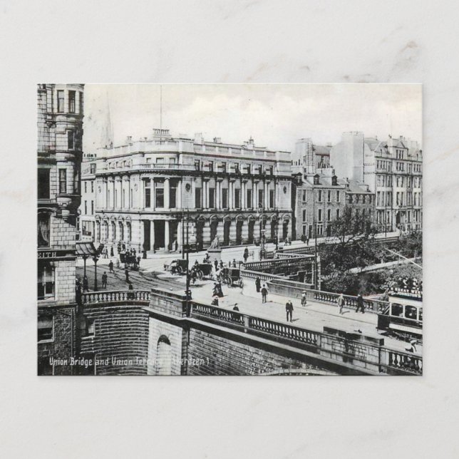 Ancienne carte postale - Aberdeen, Écosse (Devant)