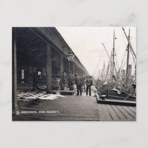 Ancienne carte postale - Aberdeen, Écosse