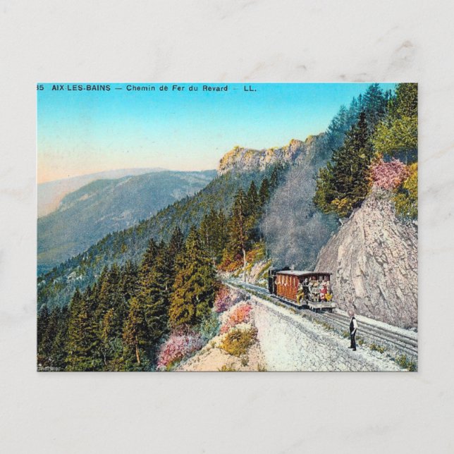 Ancienne carte postale - Aix-les-Bains, France (Devant)