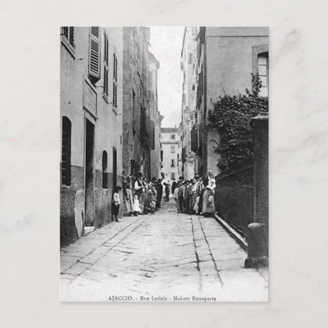 Ancienne carte postale - Ajaccio, Corse (Devant)