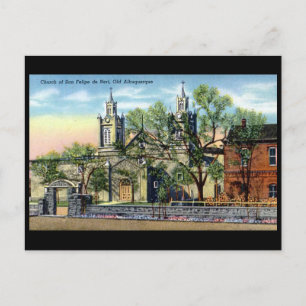 Ancienne carte postale - Albuquerque, Nouveau-Mexi