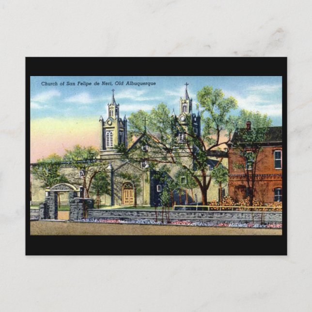 Ancienne carte postale - Albuquerque, Nouveau-Mexi (Devant)