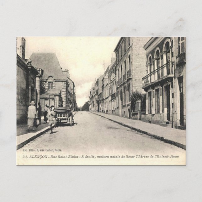Ancienne carte postale - Alençon, Orne, France (Devant)