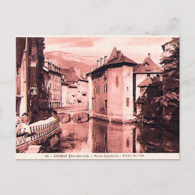Ancienne carte postale - Annecy, Haute Savoie (Devant)