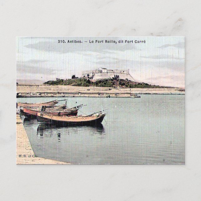 Ancienne carte postale - Antibes, Alpes Maritimes (Devant)