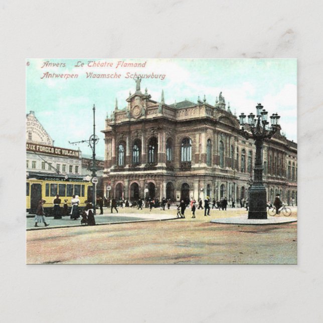 Ancienne carte postale - Anvers/Anvers, Belgique (Devant)