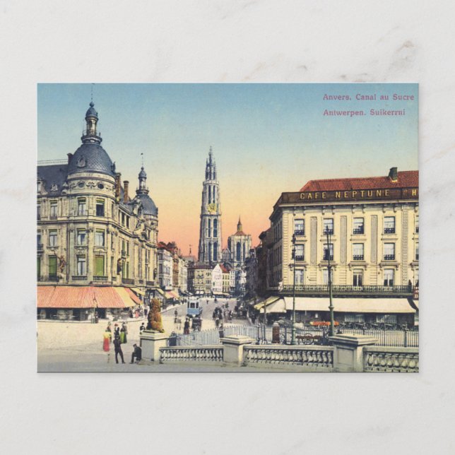 Ancienne carte postale - Anvers/Anvers, Belgique (Devant)