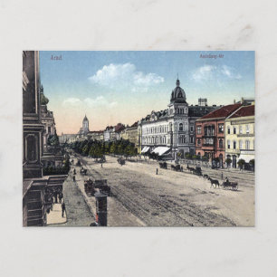 Ancienne carte postale - Arad, Roumanie