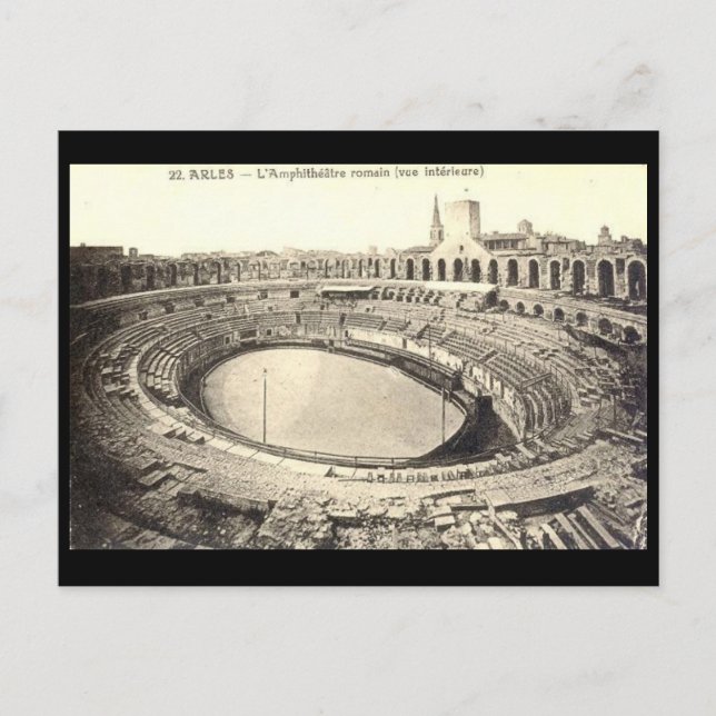 Ancienne carte postale - Arles, France (Devant)