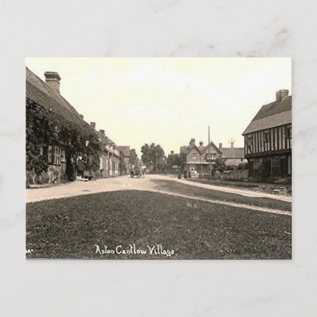 Ancienne carte postale - Aston Cantlow, Warwickshi (Devant)