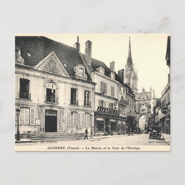 Ancienne carte postale - Auxerre, Yonne, France (Devant)