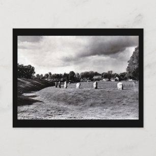 Ancienne carte postale - Avebury, Wiltshire