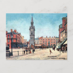 Ancienne carte postale - Aylesbury, Buckinghamshir