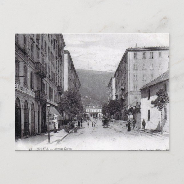 Ancienne carte postale - Bastia, Haute Corse (Devant)