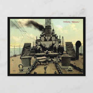 Ancienne carte postale - Bataillon américain "Dela