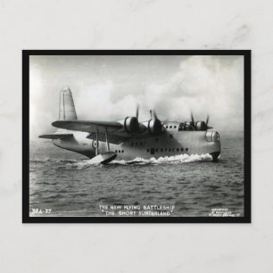 Ancienne Carte Postale - Bateau Volant Short Sunde